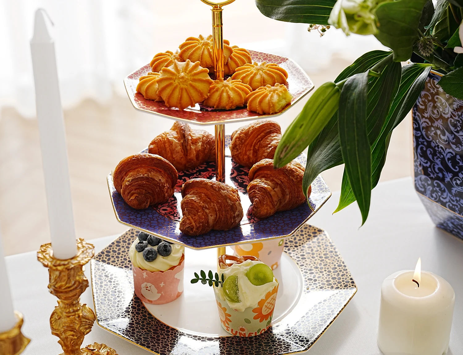 Tea Delight hediye sofrası