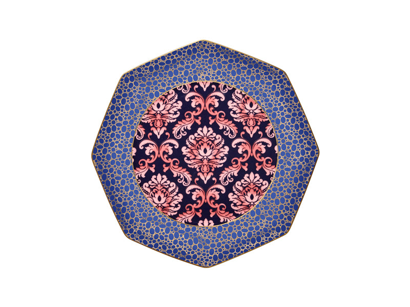 Blooming Baroque - Kahvaltı Tabağı 21 cm Kırmızı