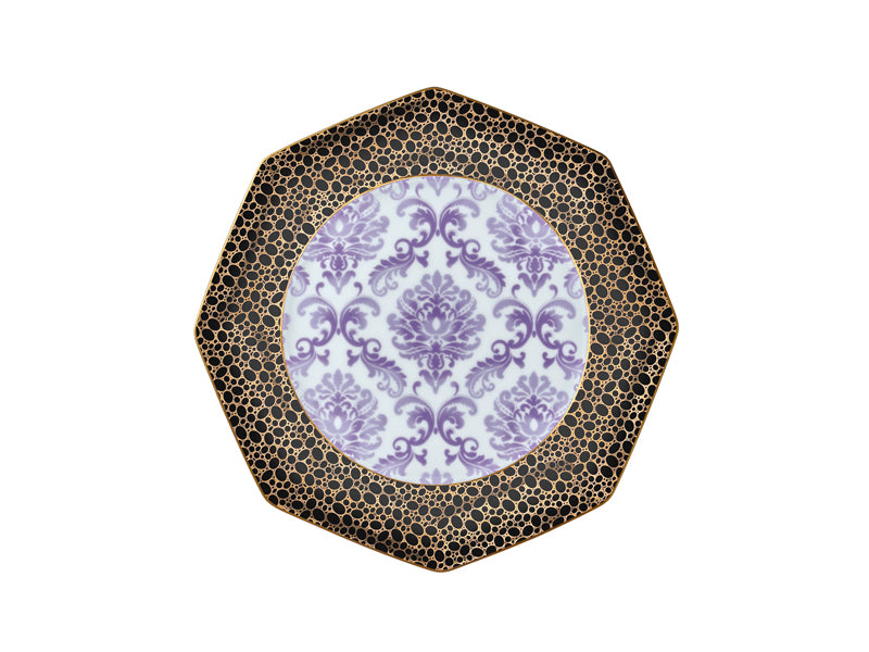 Blooming Baroque - Kahvaltı Tabağı 21 cm Mor
