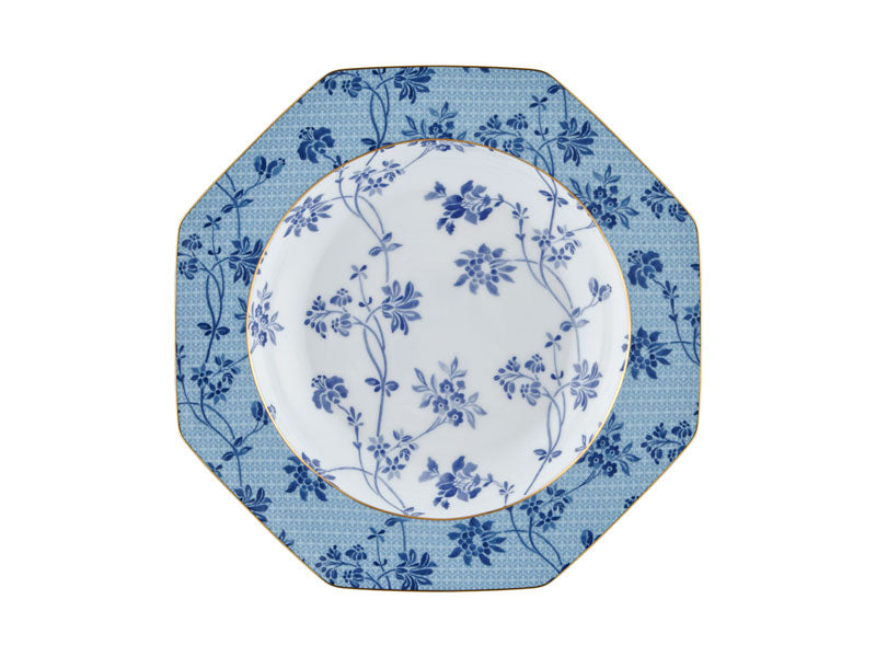 Regency Damask - Çukur Tabak 22 cm Mavi