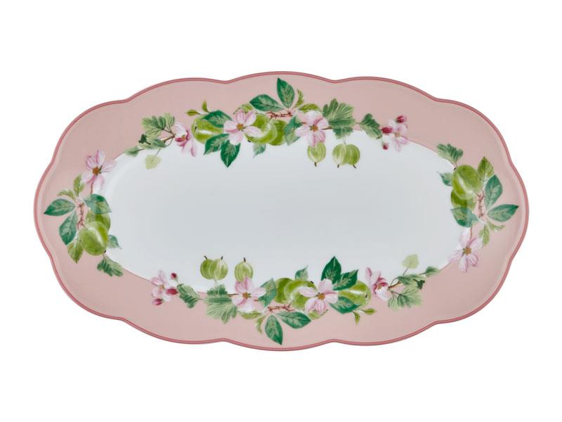Horticool Pink - Büyük Kayık Tabak 35 cm