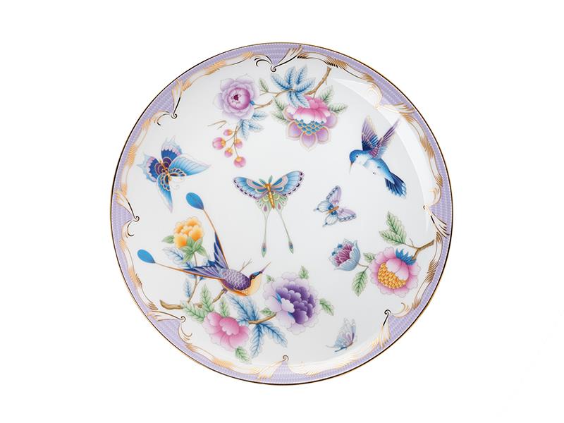 Papillons Purple - Kahvaltı Tabağı 21 cm