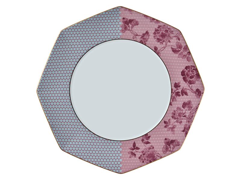 Regency Damask - Yemek Tabağı 26 cm Pembe